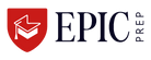Logo de EPIC PREP sobre fondo transparente