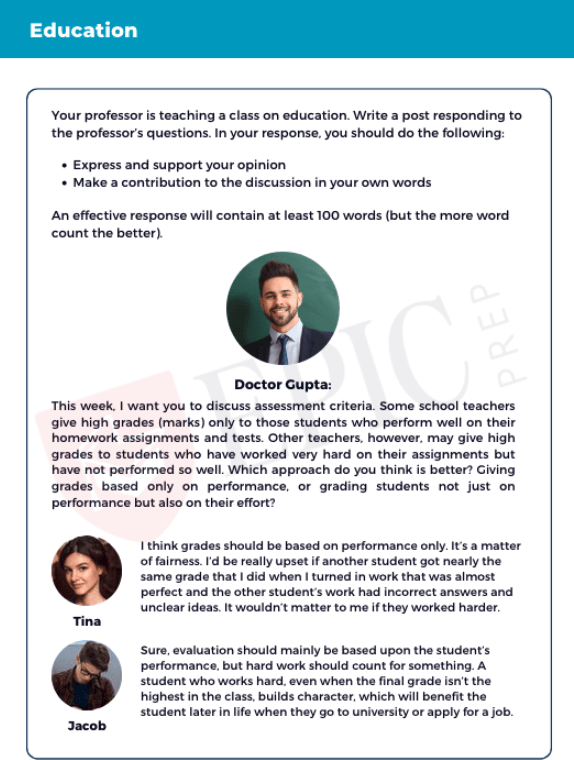 Ejemplo de un nuevo tema de debate académico en la sección Reading del TOEFL iBT